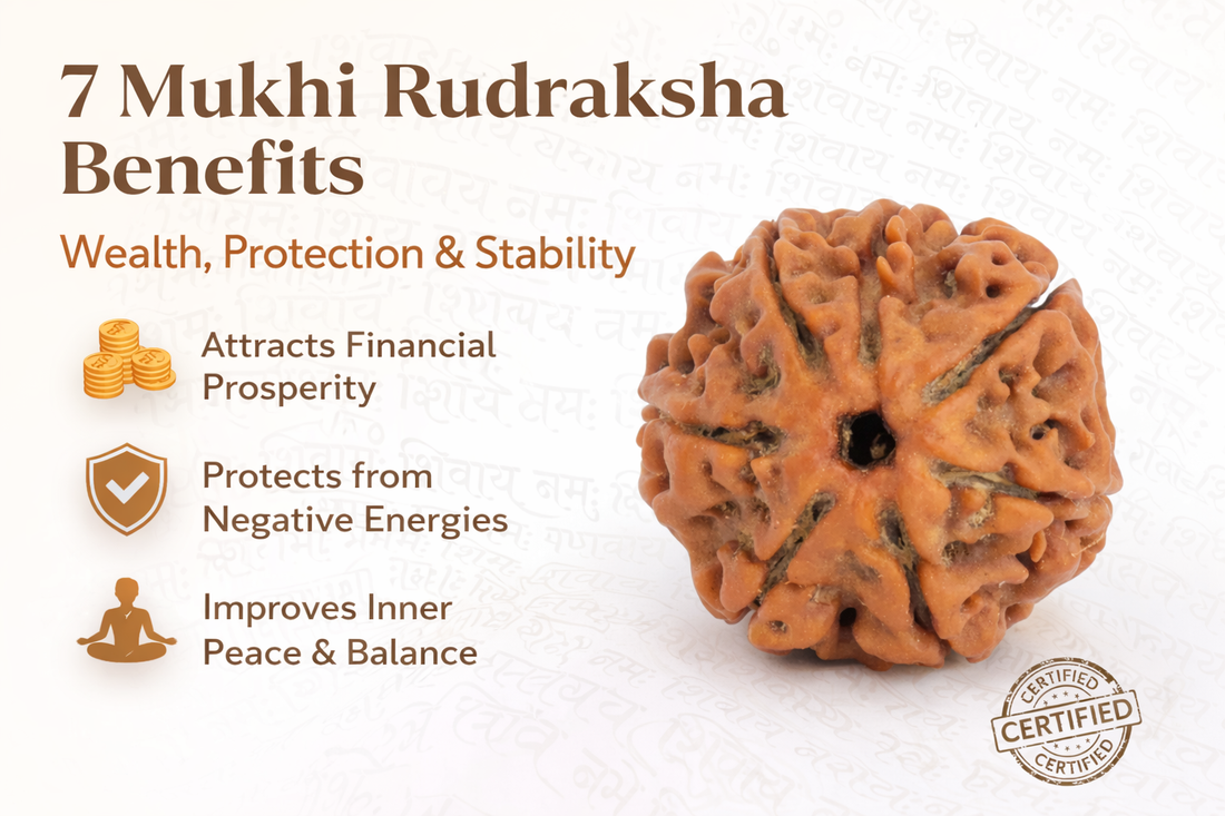 7 Mukhi Rudraksha Benefits