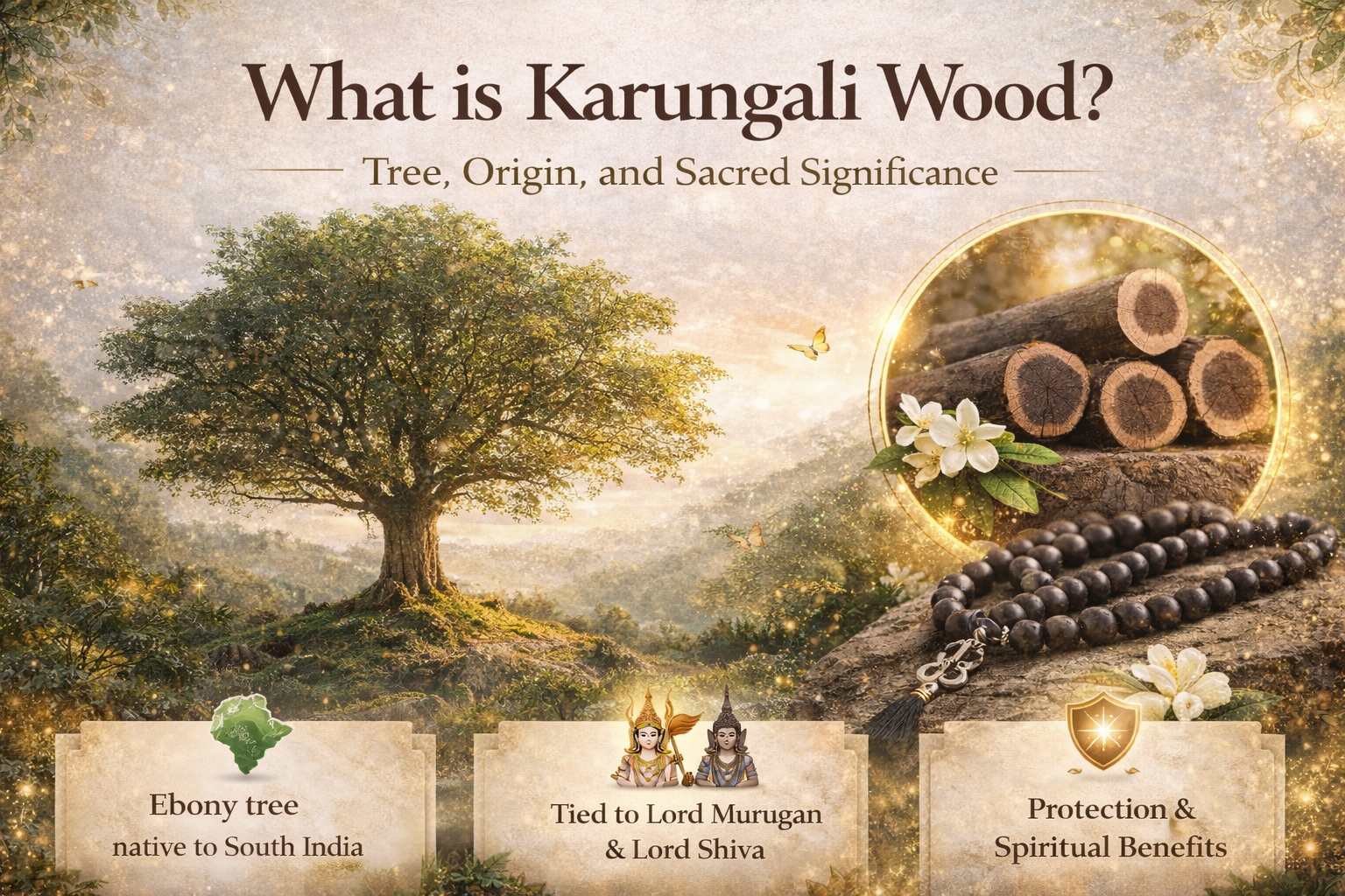 What is Karungali Wood? Tree, Origin, and Why It Is Sacred