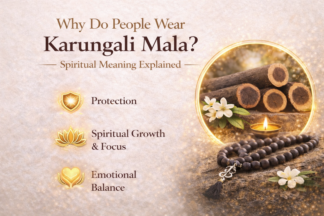 People Wear Karungali Mala