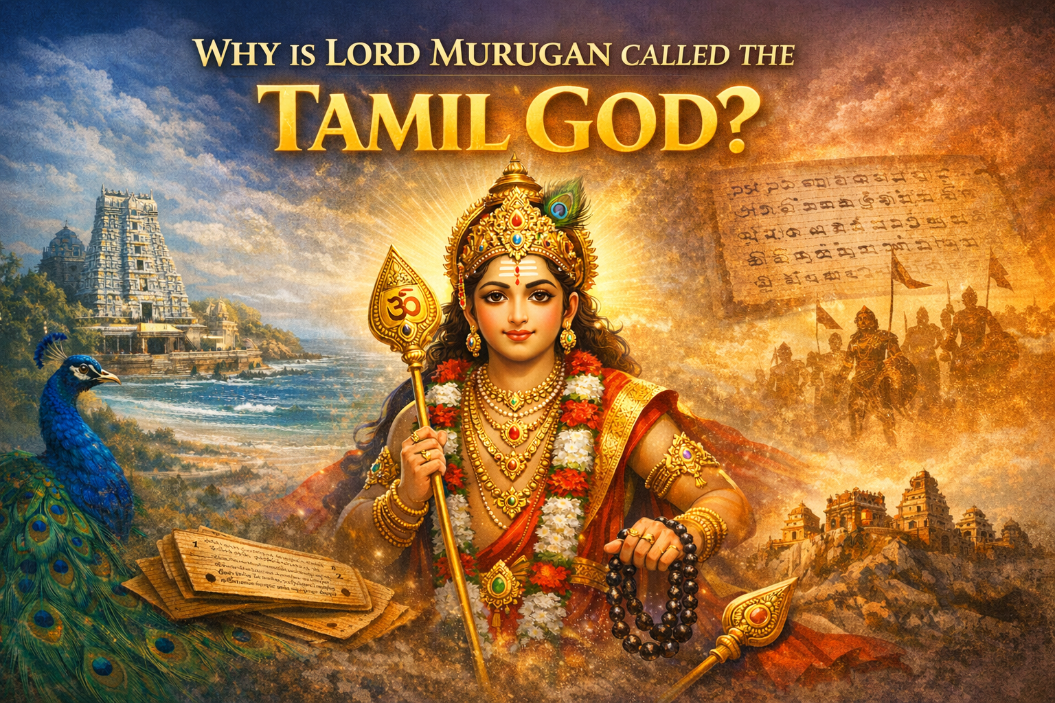 Why Is Lord Murugan Called the Tamil God?