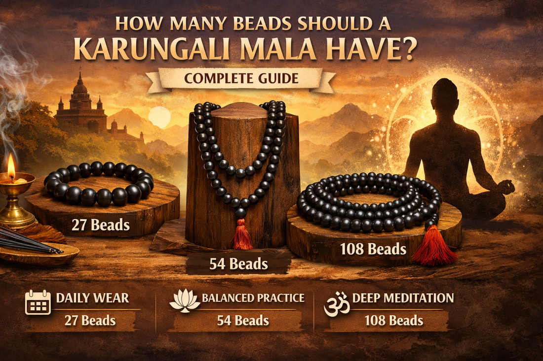 How Many Beads Should a Karungali Mala Have? Complete Guide