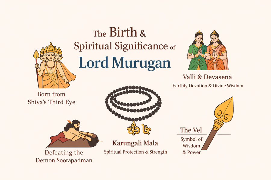 Lord Murugan Birth Story: How Was Lord Murugan Born?