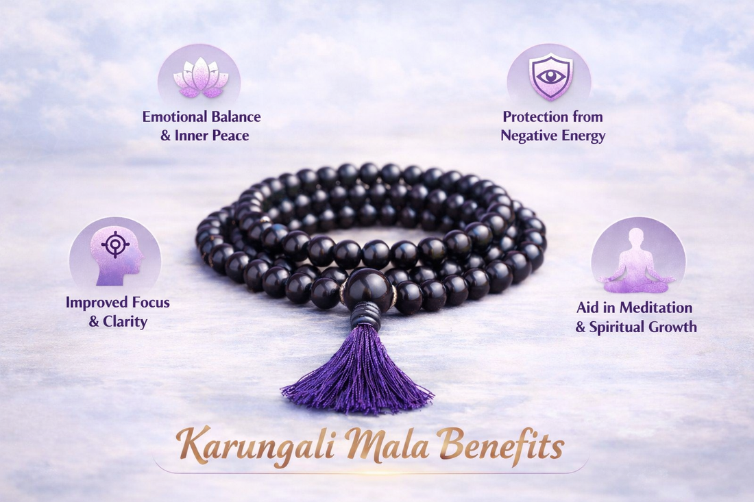 Karungali Mala Benefits: Spiritual Uses, Meaning, and How to Use It