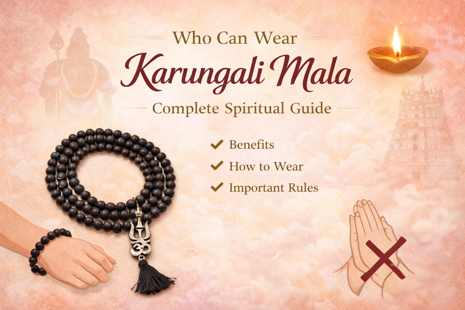 Who Can Wear Karungali Mala? Complete Spiritual Guide