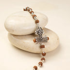 Om Trishul Damru Rudraksha Bracelet