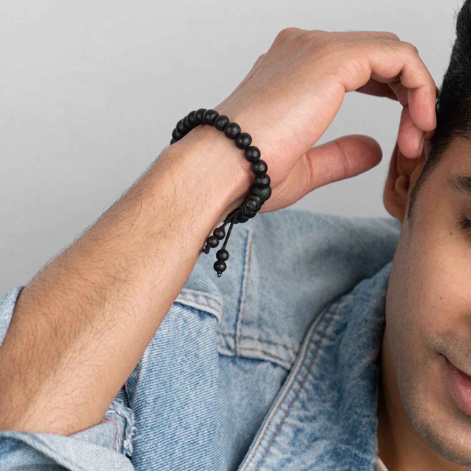 Karungali Malai Bracelet 8mm with Govt. Certification