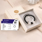 Kashi Rinmukteshwar Siddh Scorpio Zodiac Bracelet for Women with Free Raw Selenite Plate