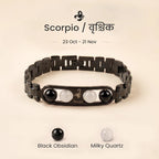 Scorpio Zodiac Metal Bracelet