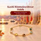 Kashi Rinmukteshwar Siddh Metal Dhan Yog Bracelet for Women