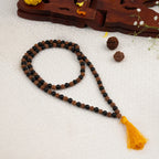 Divya Raksha Rudraksha & Karungali Mala ||  8mm - 108+1 Beads
