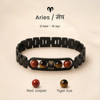 Aries Zodiac Metal Bracelet