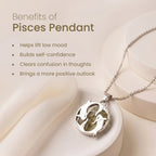 Pisces Pendant with Citrine