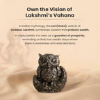 Pyrite Owl : Symbol of Goddess Lakshmi ( Deity of Wealth )