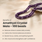 Amethyst Mala - 8mm || 108 Beads