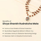 Divya Shankh Rudraksha Mala