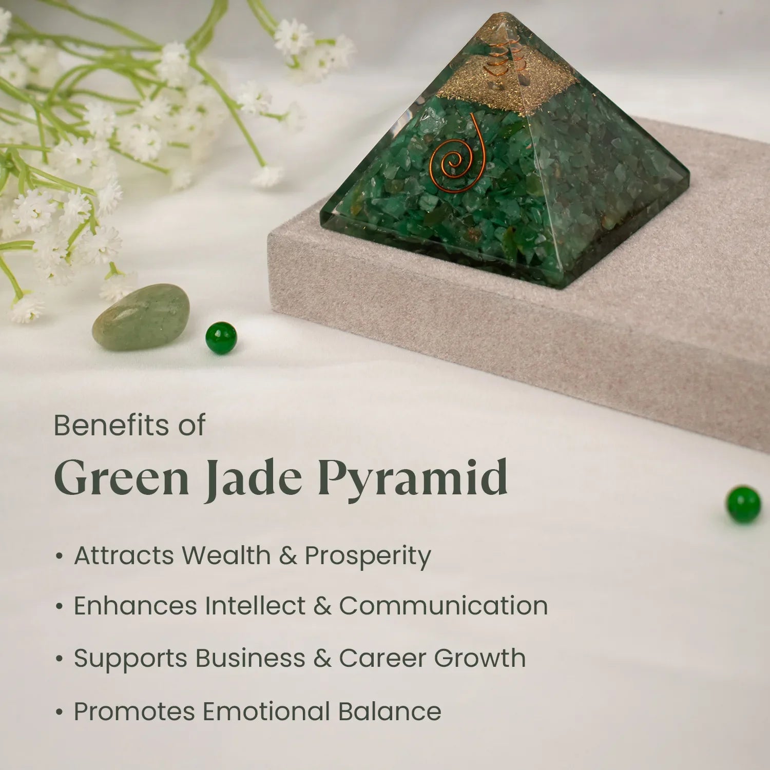 Green Jade Pyramid