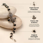 Om Trishul Damru Karungali Bracelet