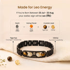 Leo Zodiac Metal Bracelet