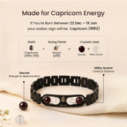 Capricorn Zodiac Metal Bracelet