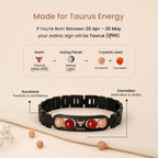 Taurus Zodiac Metal Bracelet