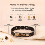 Pisces Zodiac Metal Bracelet