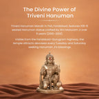 Limited Edition Siddh Triveni Hanuman Murti Gold