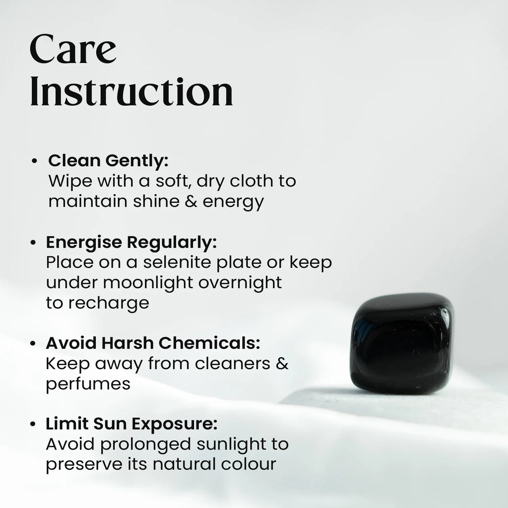 Black Tourmaline Tumble