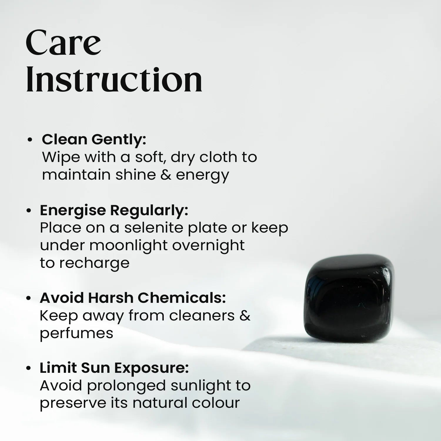 Black Tourmaline Tumble