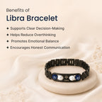 Libra Zodiac Metal Bracelet