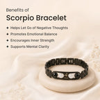 Scorpio Zodiac Metal Bracelet