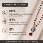 Shiv Rudraksha Mala with Adiyogi Shiv Pendant