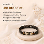 Leo Zodiac Metal Bracelet