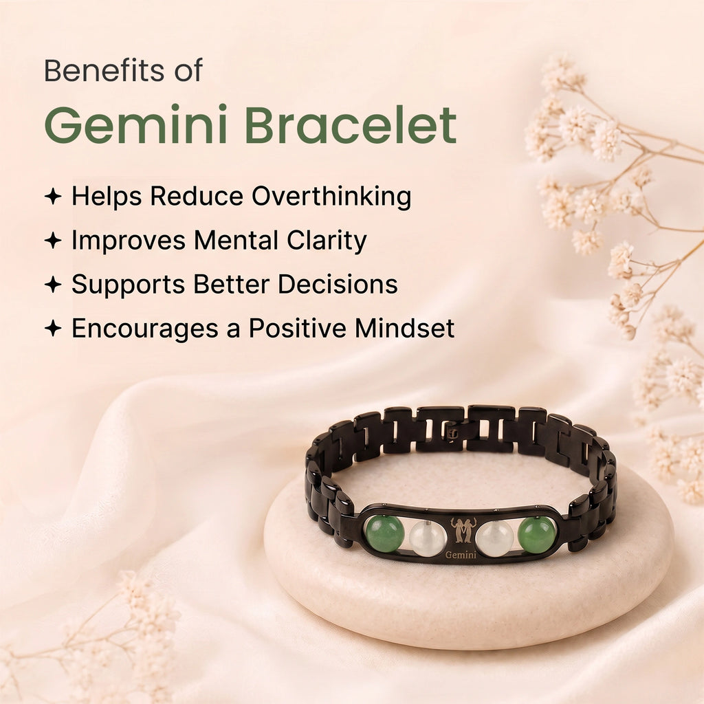 Gemini Zodiac Metal Bracelet