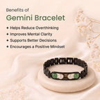 Gemini Zodiac Metal Bracelet