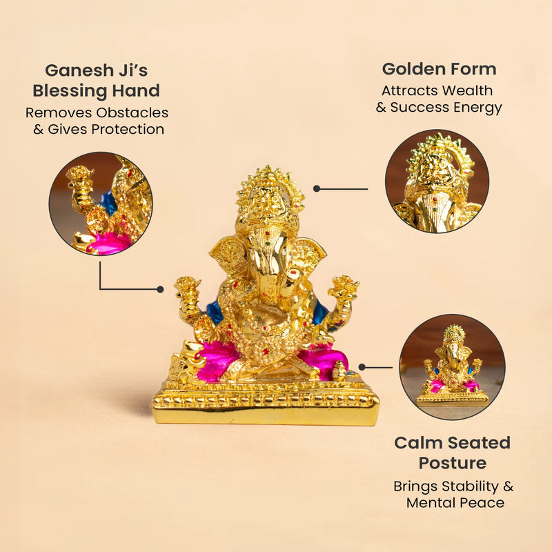 Shri Siddhivinayak Ganesha Idol
