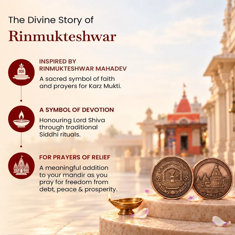 Kashi Rinmukteshwar Mahadev Siddh Copper Coin