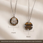 Leo Pendant with Tiger Eye