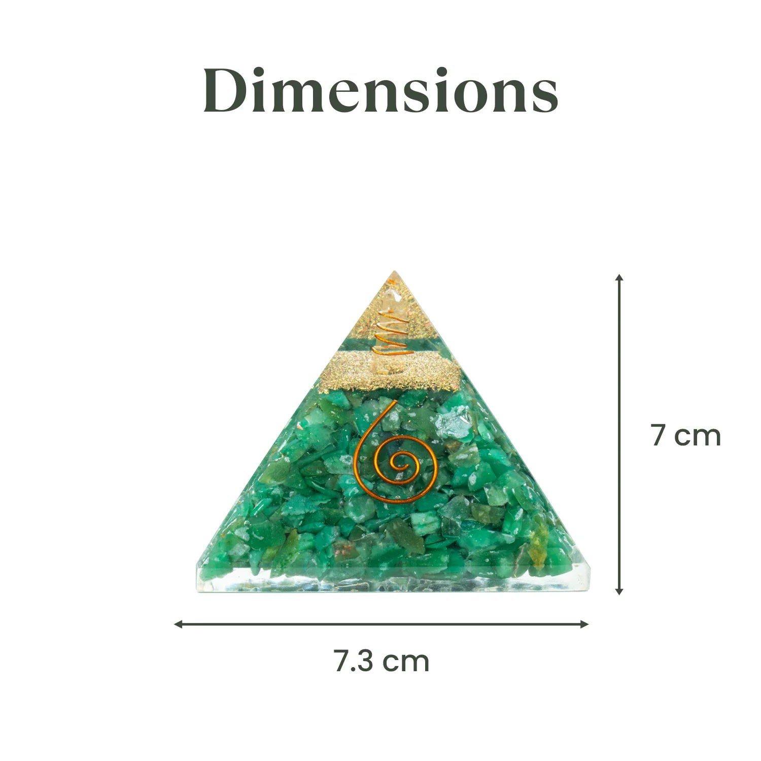 Green Jade Pyramid