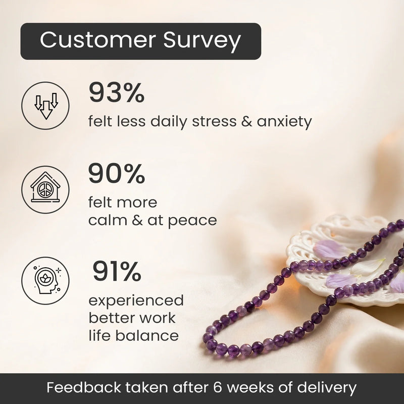 Amethyst Mala - 8mm || 108 Beads