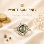 Kashi Rinmukteshwar Siddh Pyrite Sun Ring