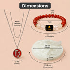 Virgo Zodiac Bracelet with Pendant & Free Selenite Plate