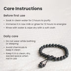 Karungali Malai Bracelet 8mm with Govt. Certification