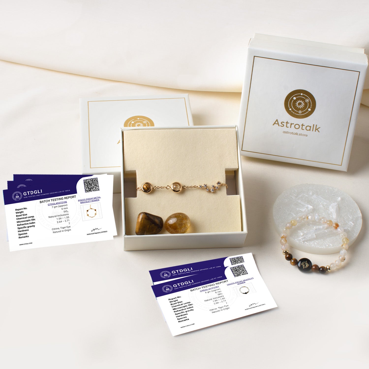 Pisces Zodiac Gift Set for Women