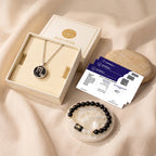 Scorpio Zodiac Bracelet with Pendant & Free Selenite Plate