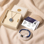 Libra Zodiac Bracelet with Pendant & Free Selenite Plate