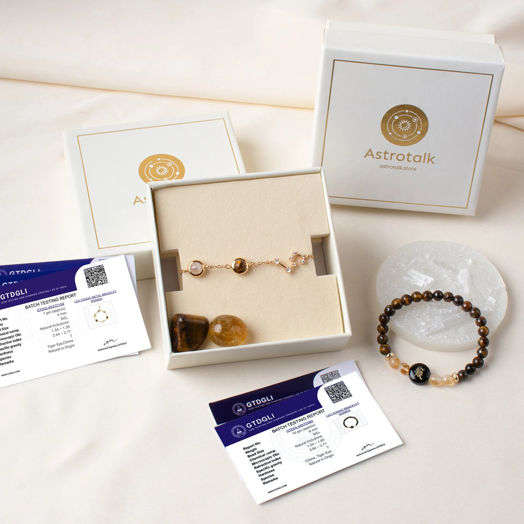 Leo Zodiac Gift Set for Women