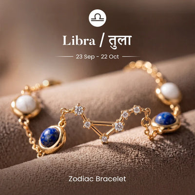 Scorpio (वृश्चिक राशि) Zodiac Constellation Bracelet for Women