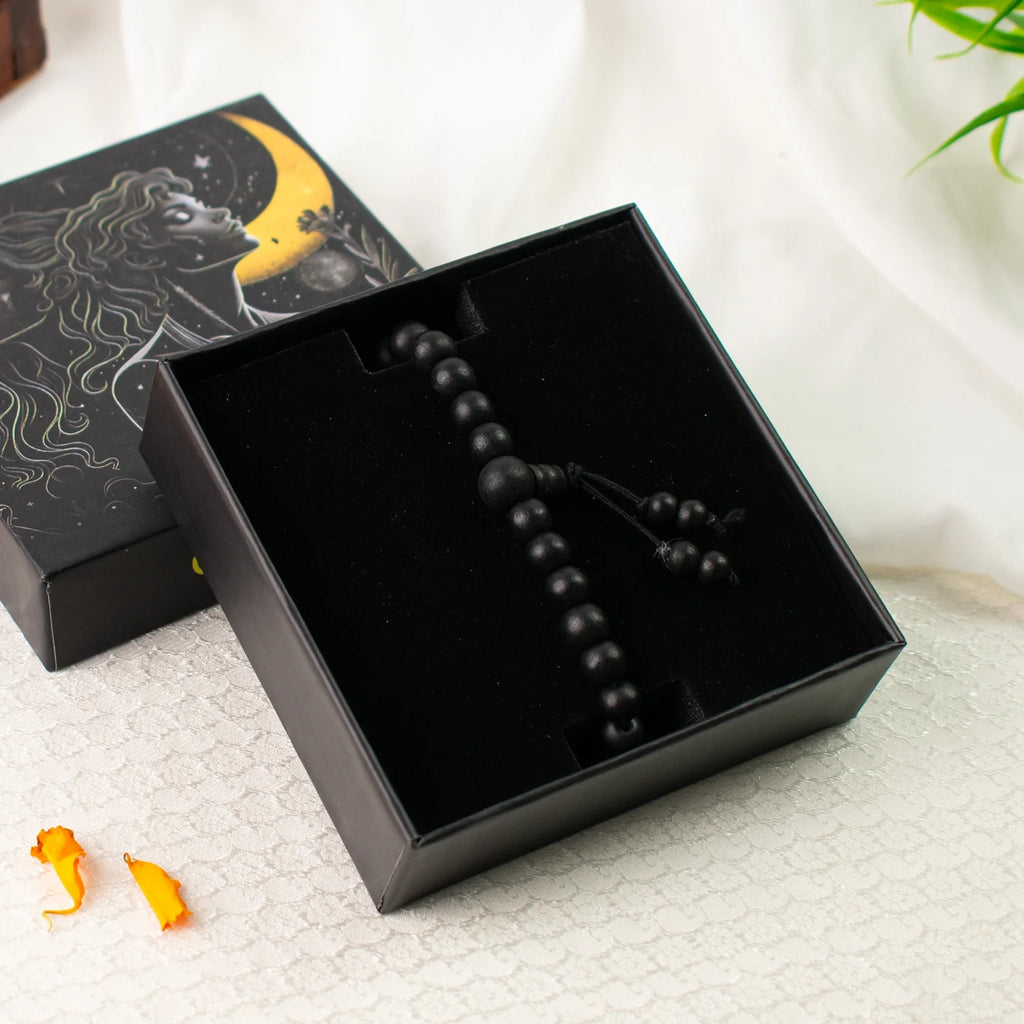 Karungali Malai Bracelet 8mm with Govt. Certification