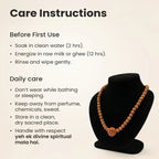 7 Mukhi Rudraksha bead in 5 Mukhi Rudraksha Mala