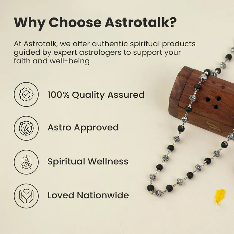 OM Bead Karungali Mala